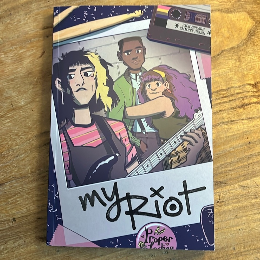 My Riot by Emmett Helen and Rick Spears published by Oni-Lion Forge Publishing